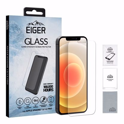 Picture of Eiger Eiger Mountain Glass CLEAR for Apple iPhone 12 / 12 Pro