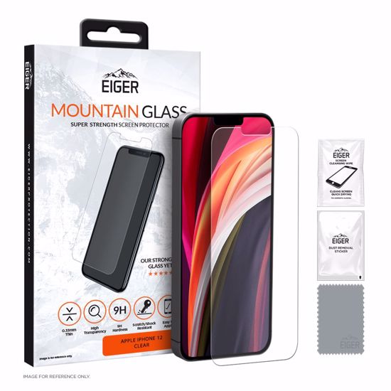 Picture of Eiger Eiger Mountain Glass Screen Protector 2.5D for Apple iPhone 12 Mini