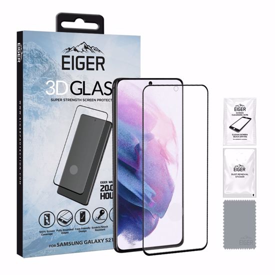 Picture of Eiger Eiger GLASS 3D Screen Protector for Samsung Galaxy S21+