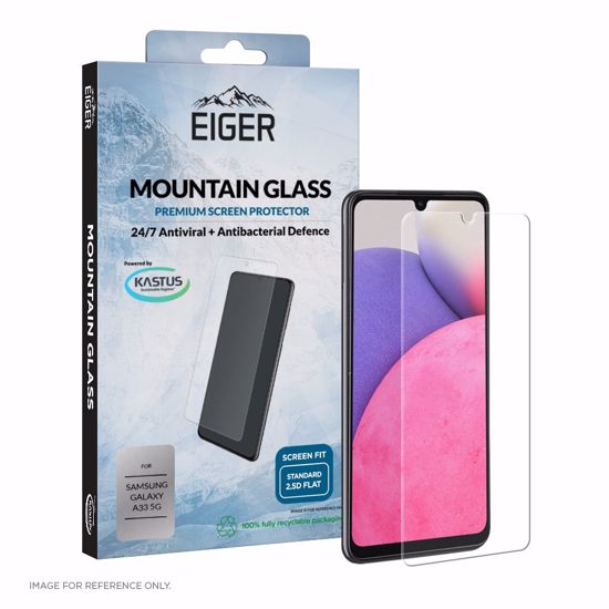 Picture of Eiger Eiger Mountain Glass 2.5D Screen Protector for Samsung Galaxy A33 5G
