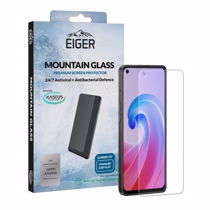 Picture of Eiger Eiger Mountain Glass 2.5D Screen Protector for Oppo A76 / A96