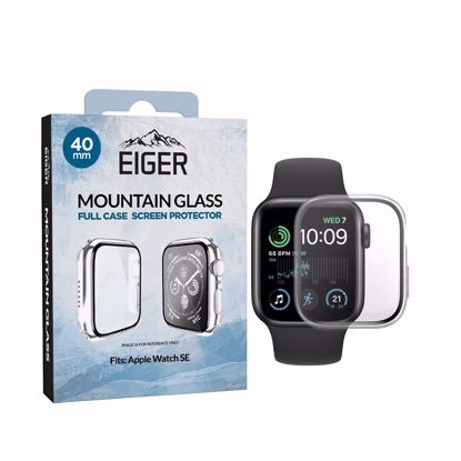Picture of Eiger Eiger Mountain Glass Full Case for Apple Watch SE 40mm